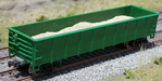 F&N Hobbies 81225 HO Scale Brown Sand Load for Athearn/MDC 40' Gondola (2 Pack)