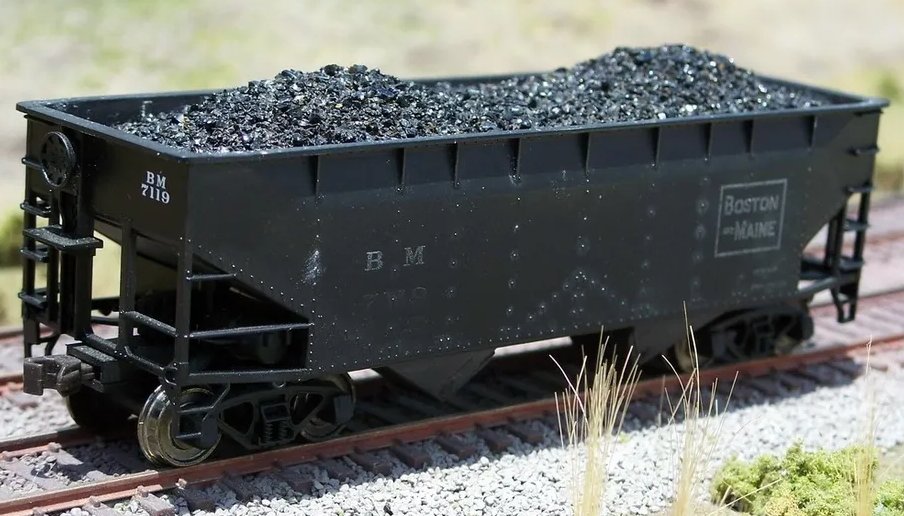 F&N Hobbies 81300 HO Scale Coal for Atlas 2 Bay Hopper Car (2 Pack)