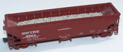 F&N Hobbies 81304 HO Scale Half Gravel for Atlas Hart Ballast Car (2 Pack)