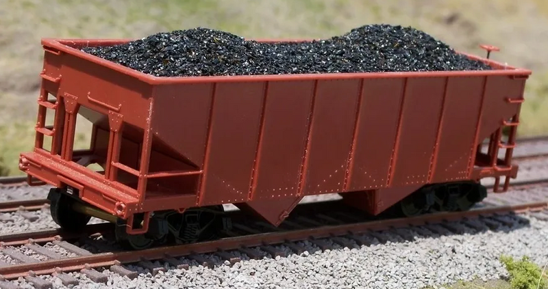 F&N Hobbies 81401 HO Scale Coal Load for Bowser 2 Bay GLa Hopper (2 Pack)