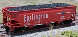 F&N Hobbies 81406 HO Scale Coal Load for Bowser/Stewart 70 Ton Offset Hopper (2 Pack)