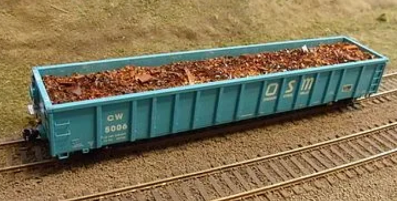 F&N Hobbies 81505 HO Scale Scrap Metal Load for Exactrail 2743 cu ft Gondola