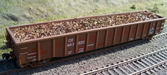 F&N Hobbies 81514 HO Scale Scrap Metal Load for Exactrail 2244 cu ft Gondola