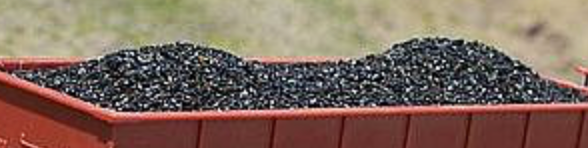 F&N Hobbies 81605 HO Scale Coal Load for F&C 2 Bay Hopper Car (2 Pack)