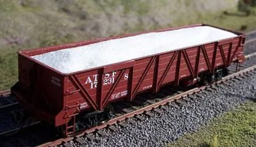 F&N Hobbies 81656 HO Scale White Sand Load Intermountain Caswell Gondola (2 Pack)