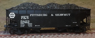 F&N Hobbies 81661 HO Scale Coal Load for Intermountain AAR 2 Bay Hopper Car (2 Pack)