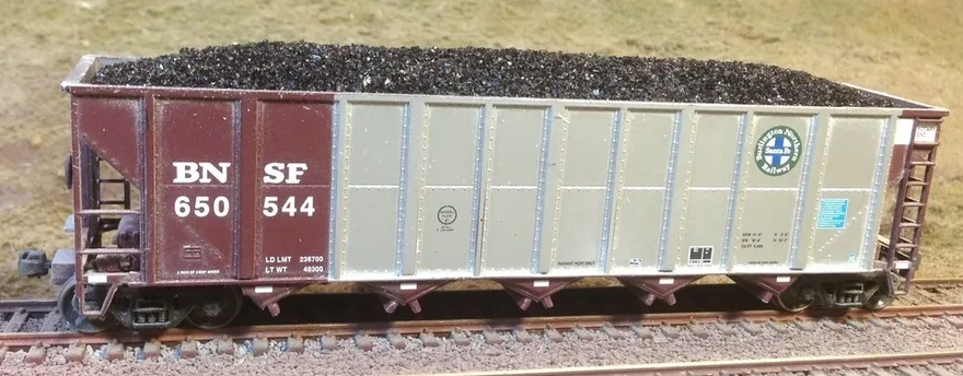 F&N Hobbies 81705 HO Scale Coal Load for Walther's RD4 Hopper (2 Pack)