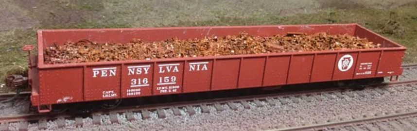 F&N Hobbies 81719 HO Scale Scrap Metal Load for 46' Walther's Gondola