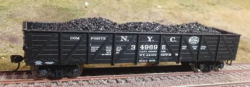 F&N Hobbies 81726 HO Scale Coal Load for Walthers 40' 50 Ton Gondolas (2 Pack)