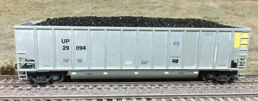 F&N Hobbies 81800 HO Scale Coal Load for LBF Bethgon Cars (2 Pack)