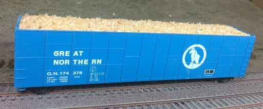 F&N Hobbies 81801 HO Scale Woodchip Load for LBF 62' Woodchip Cars