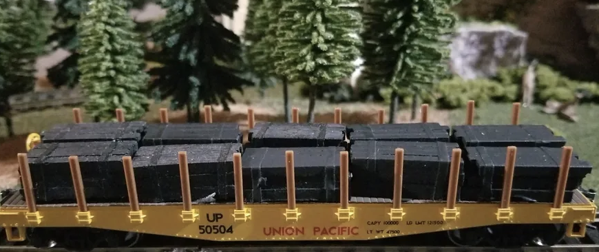 F&N Hobbies 82101 HO Scale Banded Railroad Ties Load