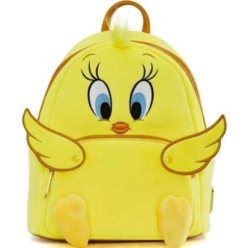 Loungefly Looney Tunes Tweety Plush Mini-Backpack