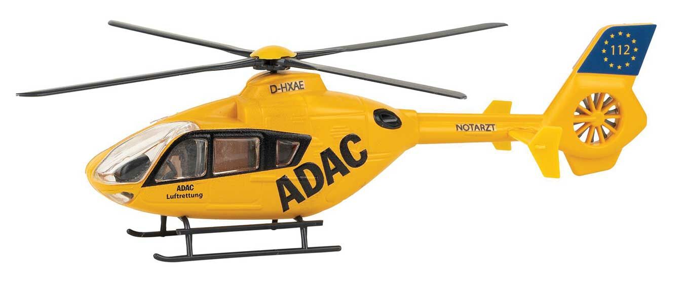 Faller 131021 HO Scale EC135/H135 Helicopter With ADAC and OAMTC Decals