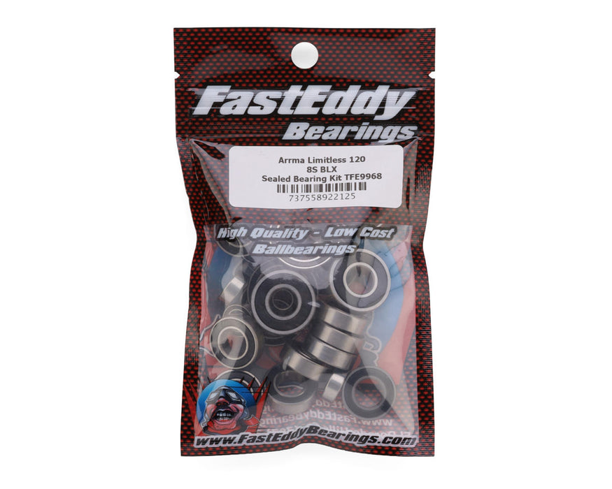 Fast Eddy Bearings TFE9968 Arrma Limitless 120 8S BLX Sealed Bearing Kit