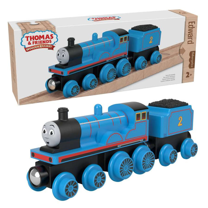Fisher Price Thomas & Friends Wooden Railway Edward The Loco