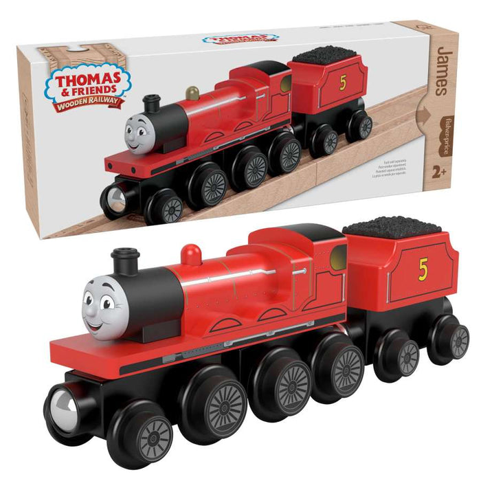Fisher Price Thomas & Friends Wooden Railway James The Loco