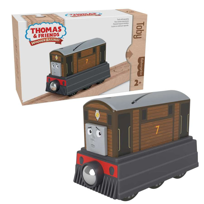 Fisher Price Thomas & Friends Wooden Railway Toby The Tram