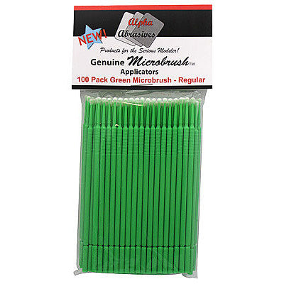 Flex-I-File 1352 Green Micro Brushes Regular (100 Pack)
