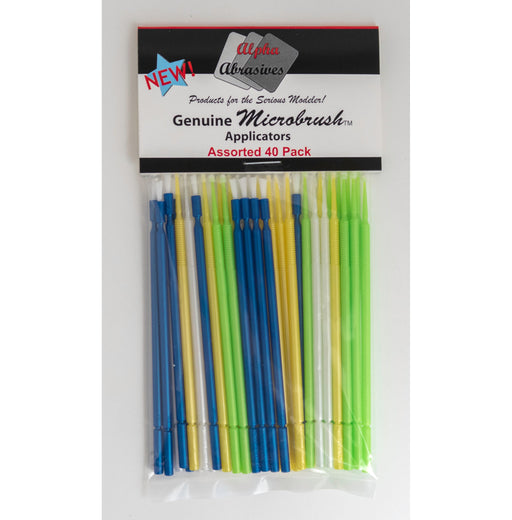 Flex-I-File 1400 Micro Brushes Assorted (40 Pack)