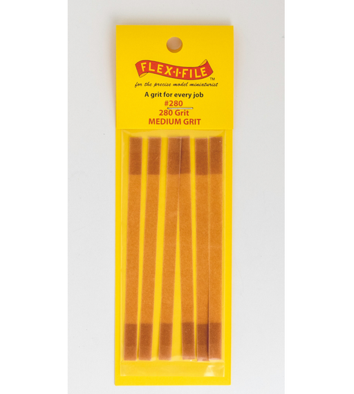 Flex-I-File 280 280 Grit Tapes Medium (6 Pack for #123 & #700)