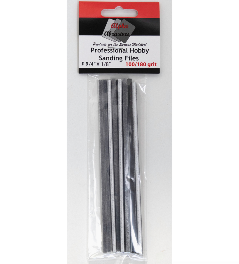 Flex-I-File 305 Hobby File 3mm/1/8'Coarse (12 Pack)