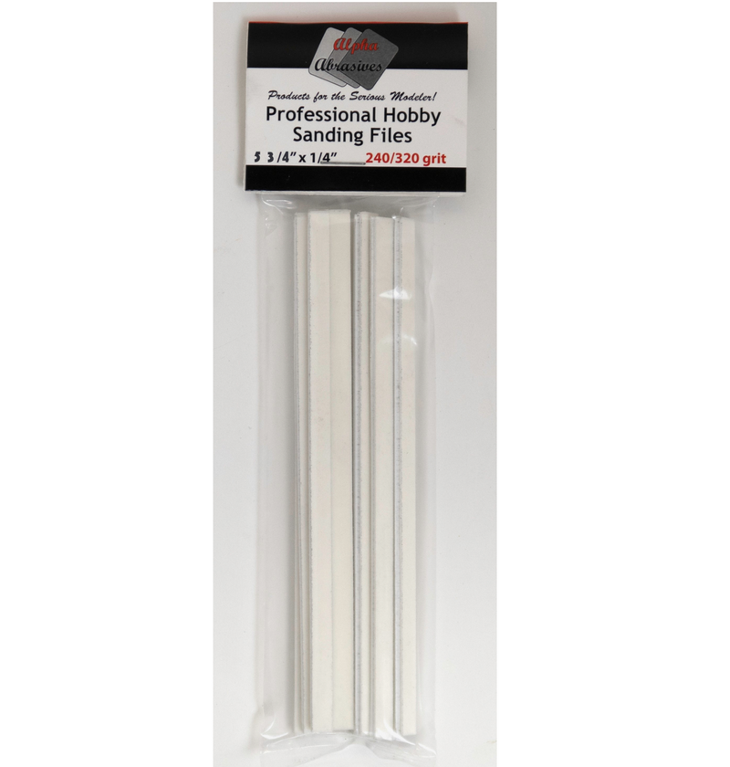 Flex-I-File 310 Hobby File 6mm/1/4 Fine (12 Pack)