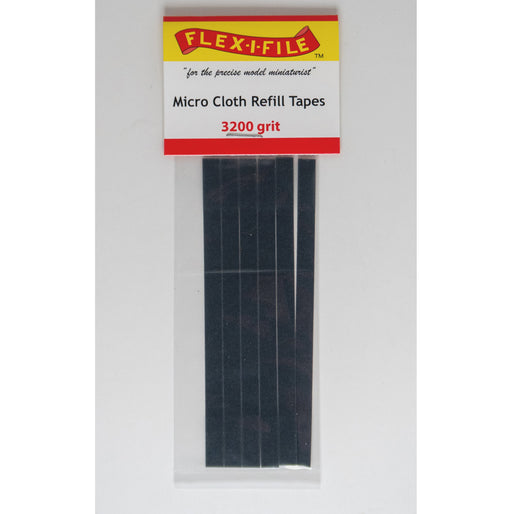 Flex-I-File 3200-1 3200 Grit Micro Cloth Refill Tape (6 Pack for #123 & #700)