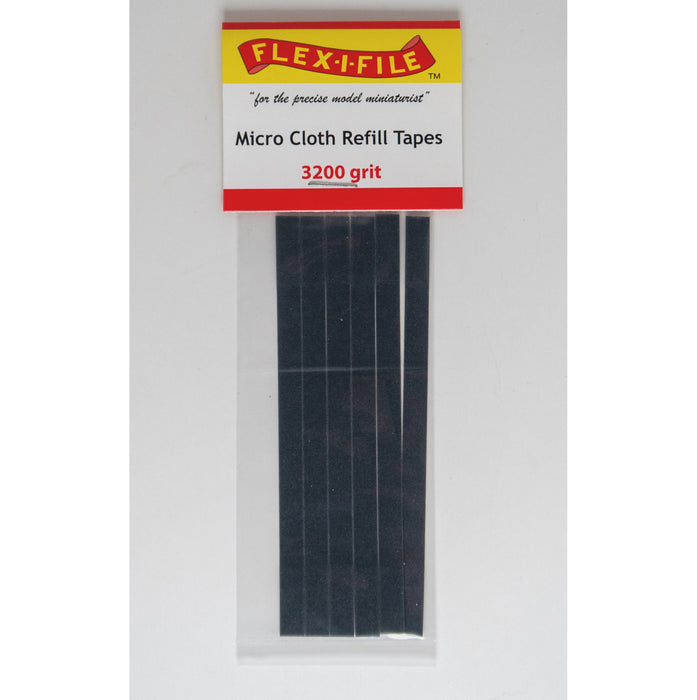 Flex-I-File 3200-1 3200 Grit Micro Cloth Refill Tape (6 Pack for #123 & #700)