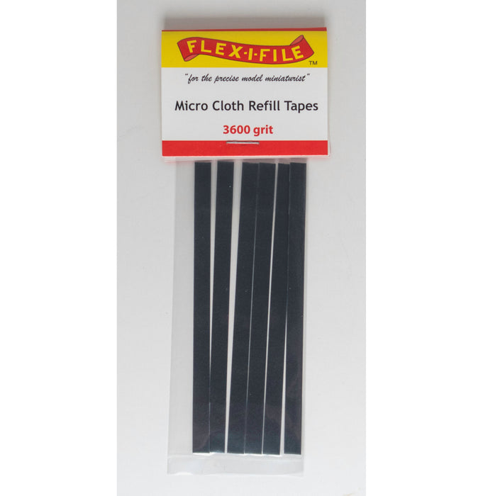 Flex-I-File 3600 3600 Grit Micro Cloth Refill Tapes (6 Pack for #123 & #700)