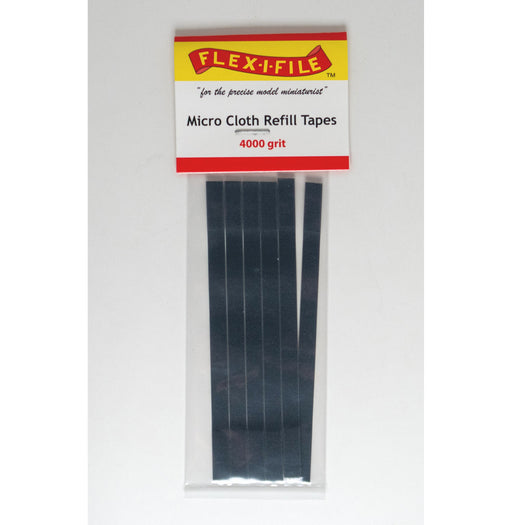Flex-I-File 4000 4000 Grit Micro Cloth Refill Tapes (6 Pack for #123 & #700)