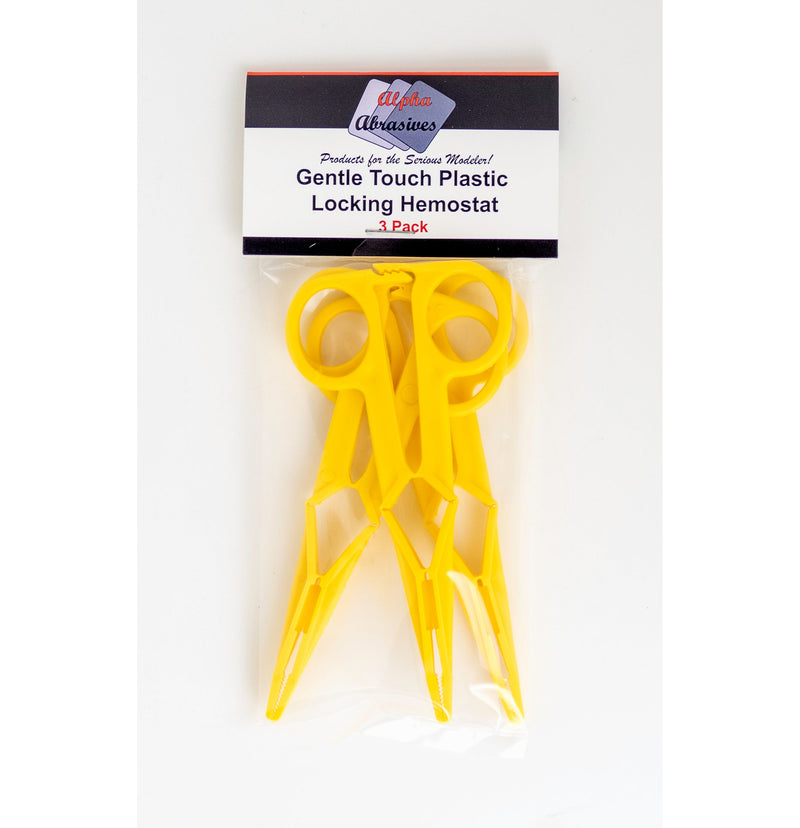 Flex-I-File 5002 Plastic Locking Hemostat (3 Pack)