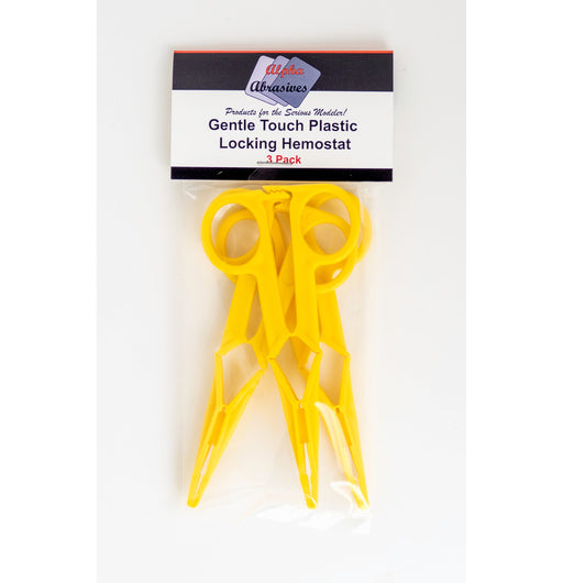 Flex-I-File 5002 Plastic Locking Hemostat (3 Pack)