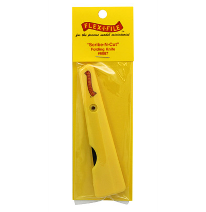 Flex-I-File 6087 Scribe-N-Cut Folding Knife