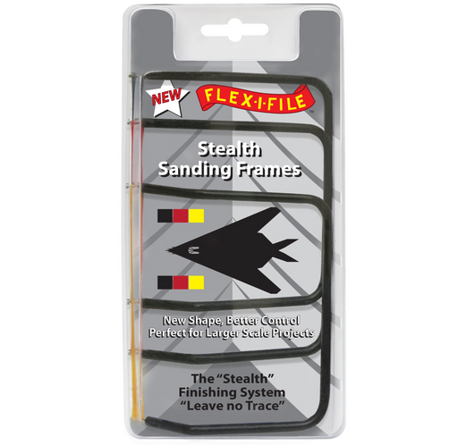 Flex-I-File 7 Stealth Sanding Frames - Set of 3