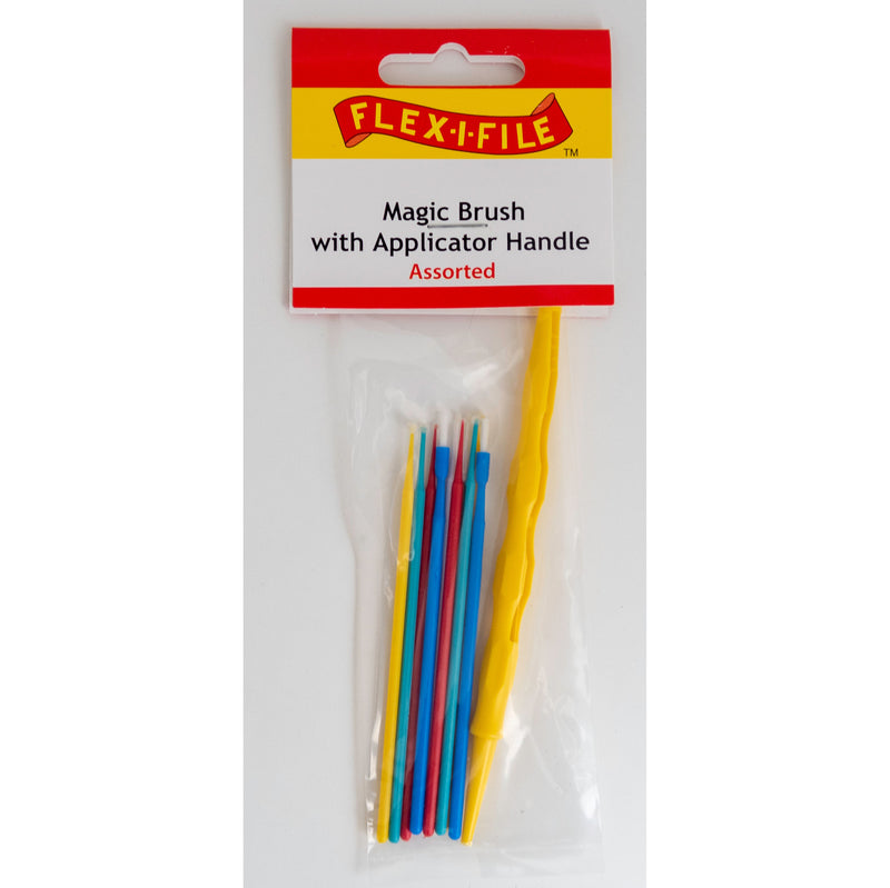 Flex-I-File MB05 Magic Brushes Assorted with Applicator Handle