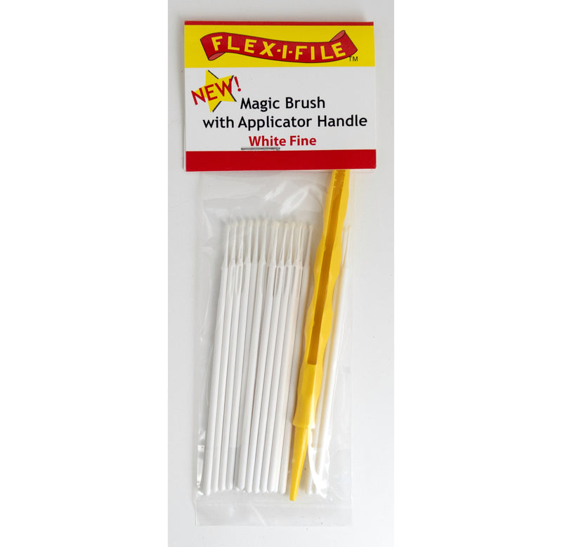Flex-I-File M930001 Magic Brushes White Fine