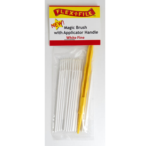 Flex-I-File M930001 Magic Brushes White Fine