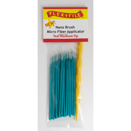 Flex-I-File N935004 Nano Brushes Teal Medium Tip