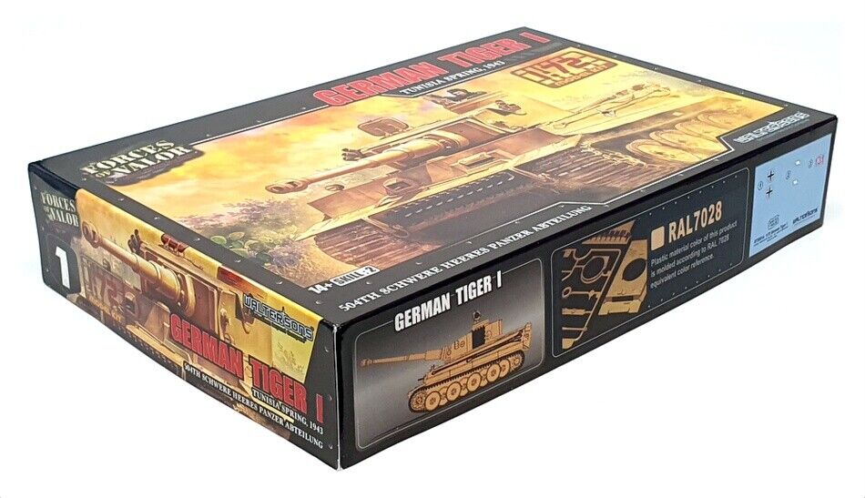 Forces of Valor 873001A 1/72 German King Tiger 1 Plastic Model Tank Kit