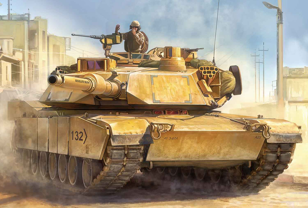 Forces of Valor 873005A 1/72 US M1A2 Abrams Model Tank Kit