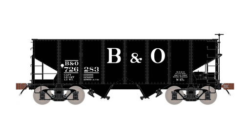 Fox Valley Models 15003 HO Scale USRA 55-Ton 2-Bay Open Hopper Baltimore & Ohio B&O 726352