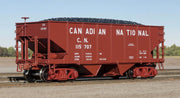 Fox Valley Models 15007 HO Scale USRA 55-Ton 2-Bay Open Hopper Canadian National CN 115707