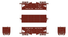 Fox Valley Models 15010 HO Scale USRA 55-Ton 2-Bay Open Hopper Canadian National CN 116023