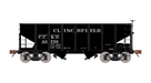 Fox Valley Models 15013 HO Scale USRA 55-Ton 2-Bay Open Hopper Clinchfield CRR/CC&O 43759