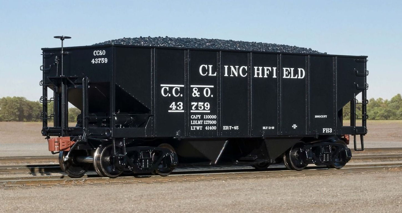 Fox Valley Models 15013 HO Scale USRA 55-Ton 2-Bay Open Hopper Clinchfield CRR/CC&O 43759