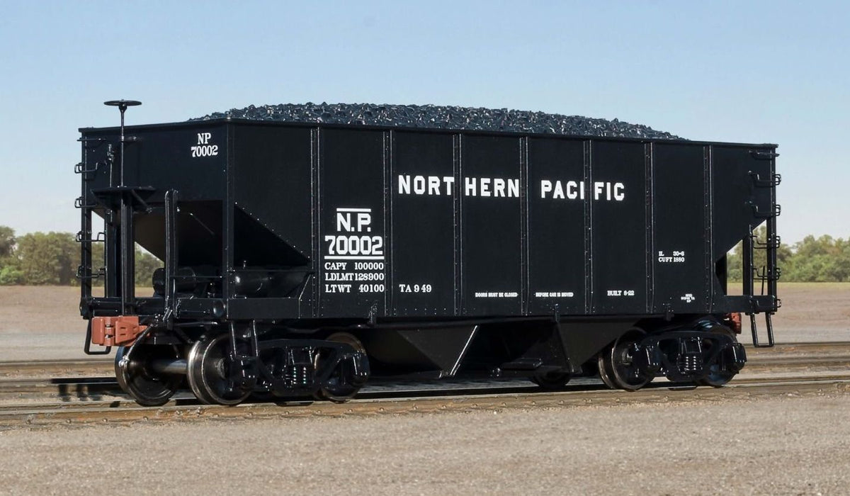 Fox Valley Models 15031 HO Scale USRA 55-Ton 2-Bay Open Hopper Northern Pacific NP 70002