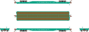 Fox Valley Models 15052 HO Scale 60' P-S F60GH Flatcar Great Northern GN 161073