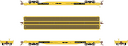 Fox Valley Models 15055 HO Scale 60' P-S F60GH Flatcar Trailer Train HTTX 92854