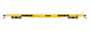 Fox Valley Models 15058 HO Scale 60' P-S F60GH Flatcar Trailer Train HTTX 93191